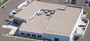Commercial roof cleaning