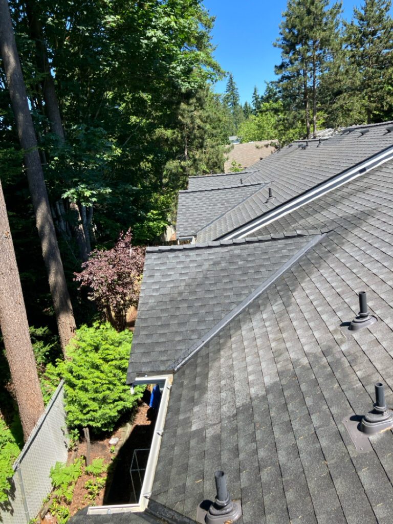 Clean multifamily roof.